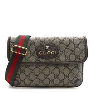 Gucci Gg Supreme Neo Vintage Web Belt #231074G11B
